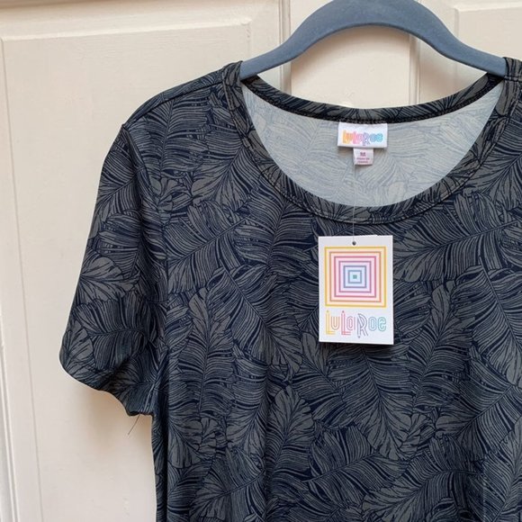 NWT LuLaRoe Palm Print Jessie Dress - Picture 3 of 3